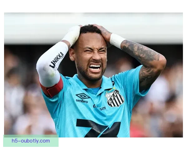 内马尔为世界杯缺席桑托斯客场比赛